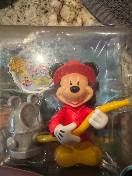 Disney Other - Disney Mickey Mouse Firefighter w turnouts, hose & Mickey ears fire hydrant. NWT